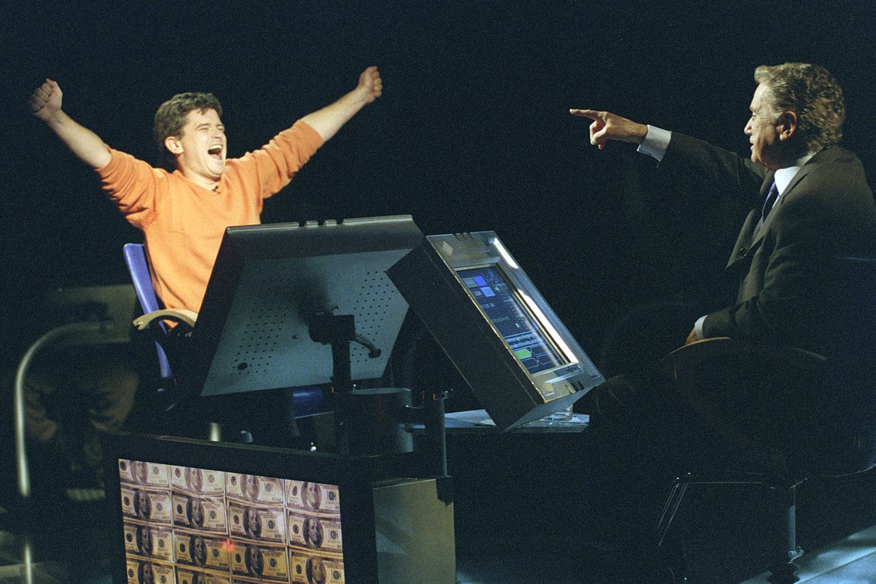 Bernie Cullen on Who Wants to be a Millionaire?Credit: Maria Melin/Disney General Entertainment Content via Getty