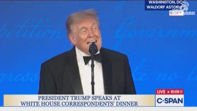 Donald Trump claimed Kaitlan Collins never smiles.MEGA