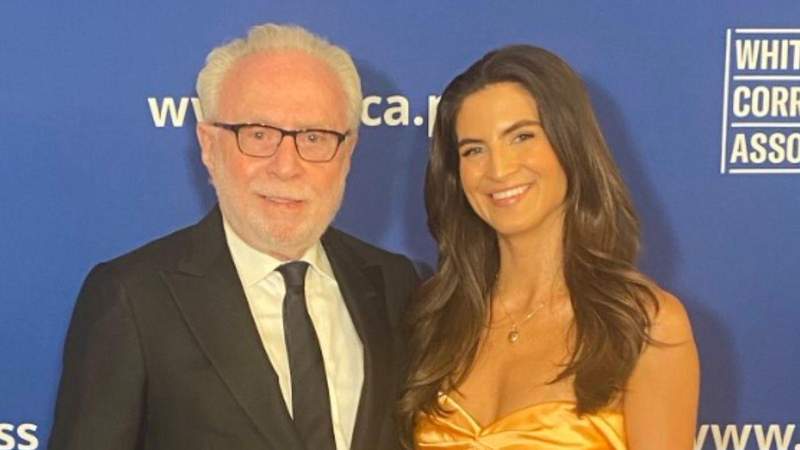 The president sarcastically congratulated Kaitlan Collins on her White House Correspondents' Association award before claiming she 'never smiles.'@wolfblitzer/X