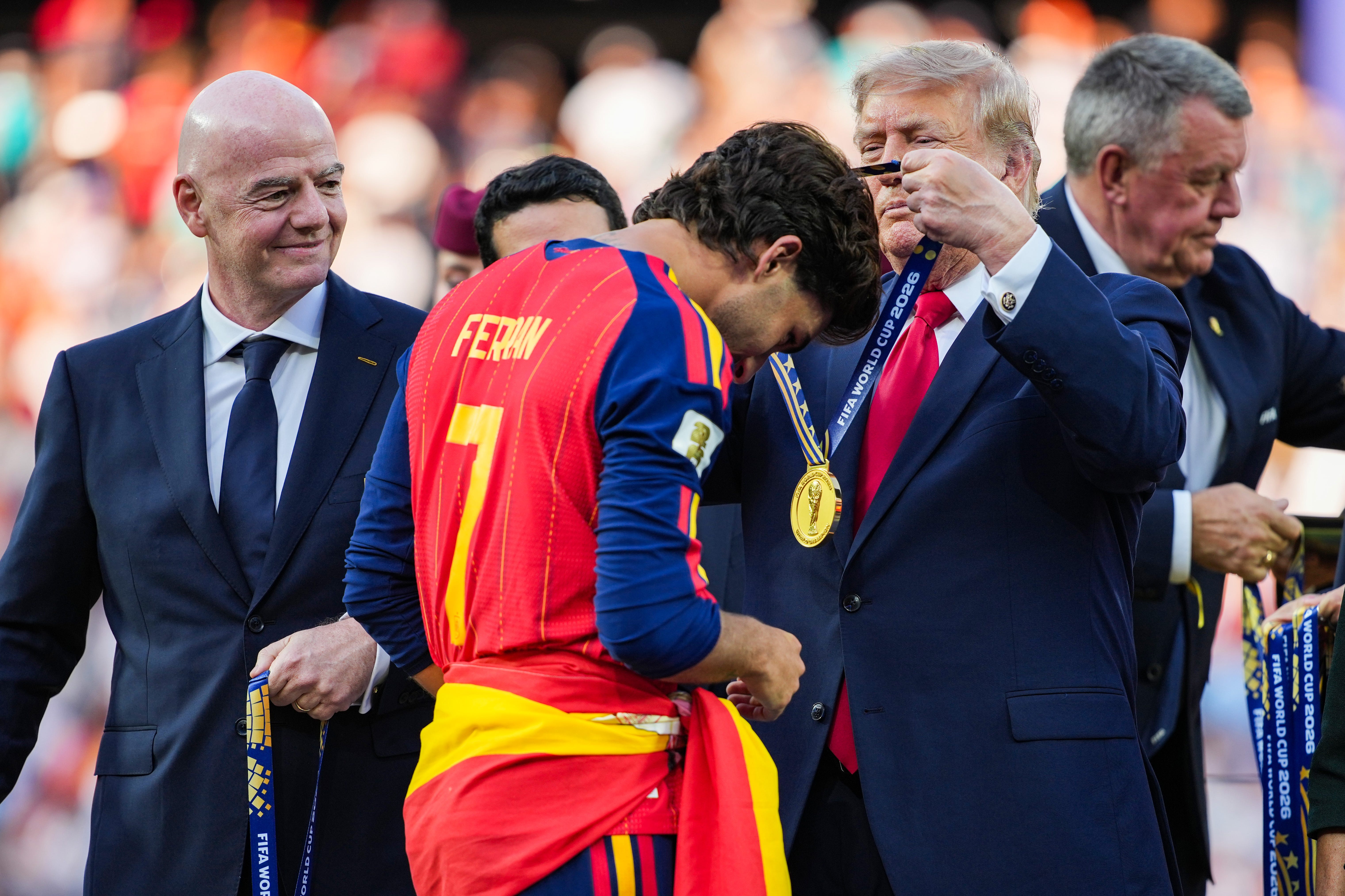 Trump: World Cup hero Ferran Torres wearing MAGA-style hat was 'nice ...