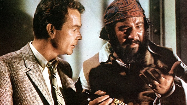 Captain Blackbeard and Steve Walker talking in Blackbeard's Ghost