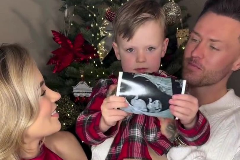 Kyle Christie and family