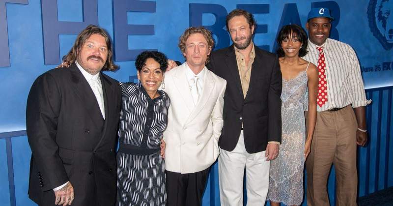 Jeremy Allen White starred alongside Ayo Edebiri and Ebon Moss-Bachrach as 'The Bear' became one of television's most acclaimed comedy series.MEGA