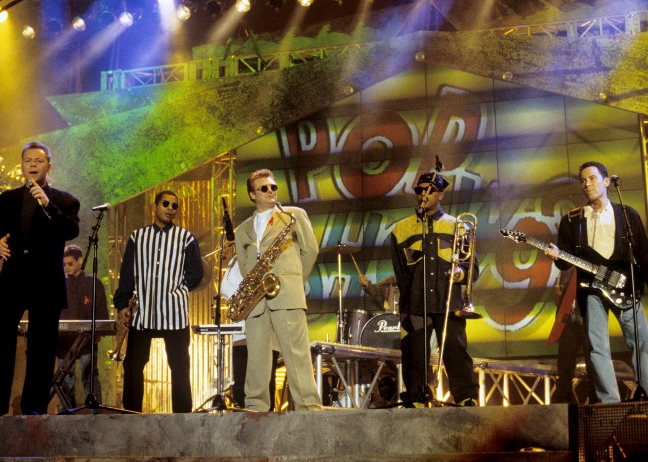 UB40 onstage. - 