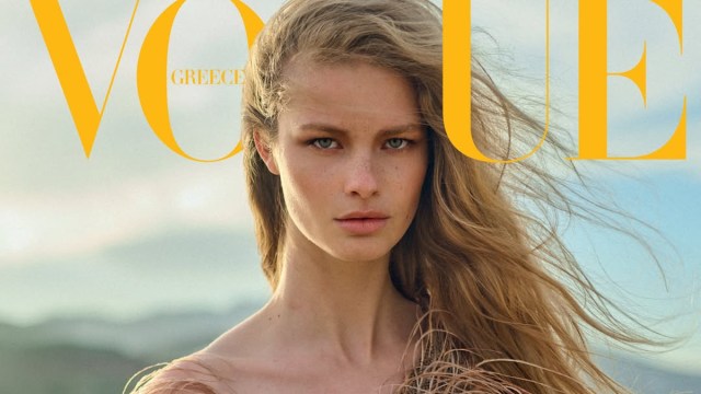 Kate Kraaijeveld Becomes a Greek Goddess Across the 'Sublime