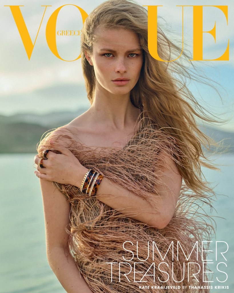 Kate Kraaijeveld Becomes a Greek Goddess Across the 'Sublime