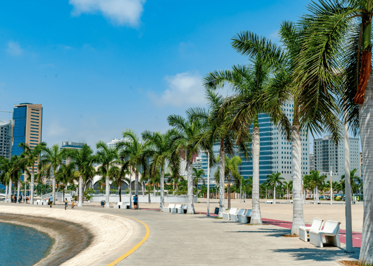 Luanda cityscape. - 