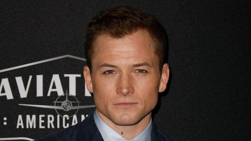 Brooks Nader said 'nothing' happened between her and Taron Egerton.MEGA