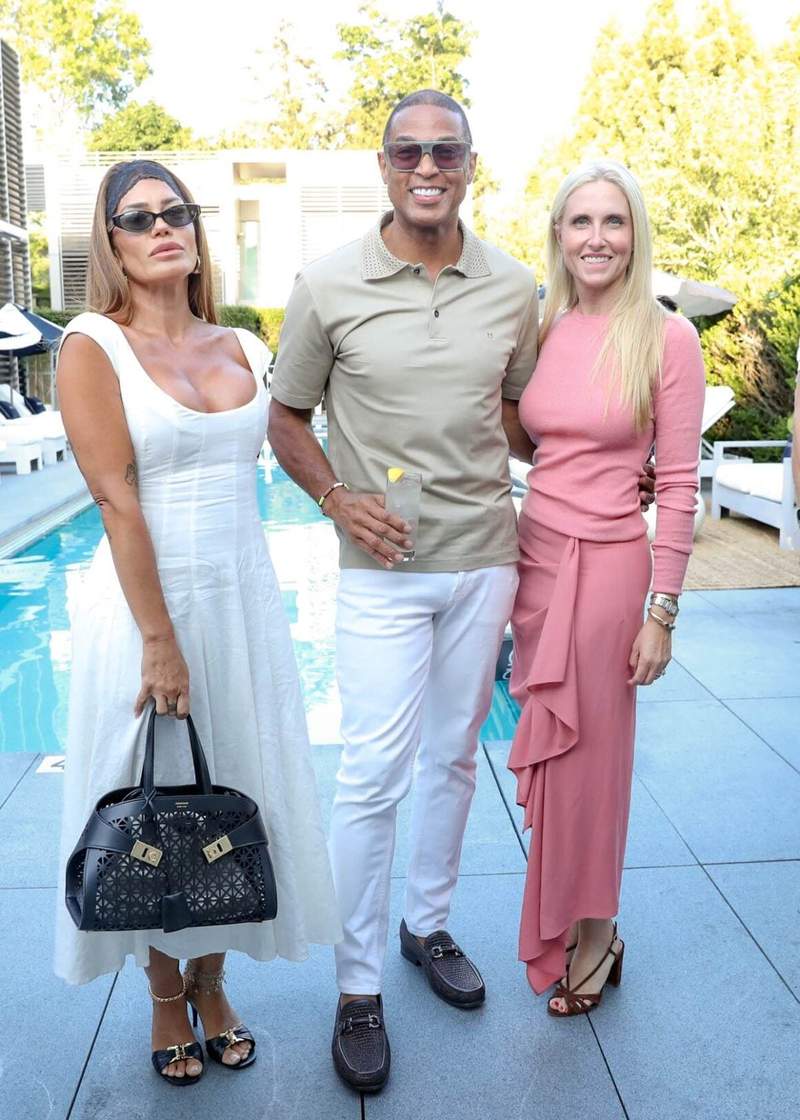 Jenné Lombardo, Don Lemon, Sarah Wetenhall attended Ferragamo’s intimate dinner on Friday, July 24, 2026, celebrating Ferragamo’s return to the Hamptons, co-hosted by Daniella Vitale (CEO of Ferragamo Americas) and Gabrielle Union-Wade. The evening brought together an exceptional group of guests from the fashion, entertainment, creative, and art worlds for a memorable celebration. Credit: Neil Rasmus/BFA.com)