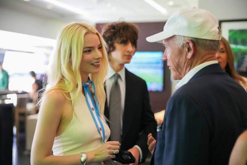 Anya Taylor-Joy and Malcolm McRae attended the July 19, 2026 FIFA World Cup Final match at MetLife Stadium from Woody and Suzanne Johnson’s suite. Credit: Thomas Agudo from the Woody and Suzanne Johnson Suite