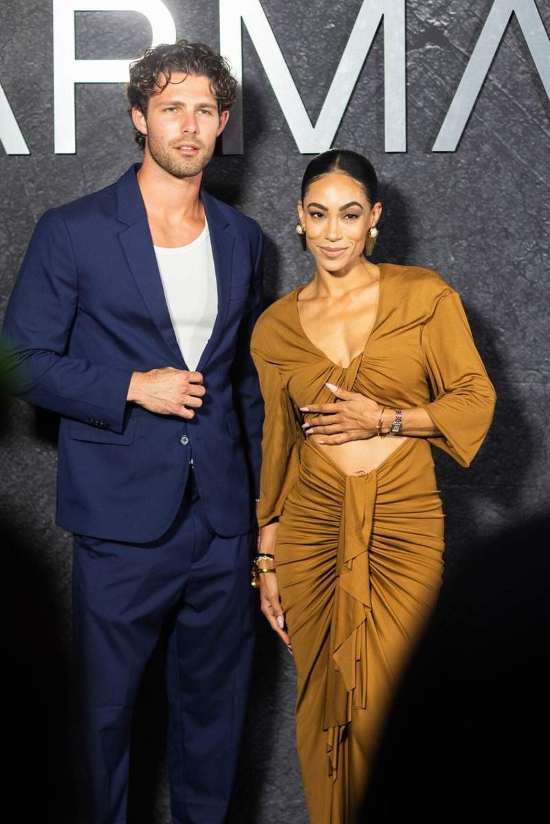 Dylan Wrona and Sasha Lance attend the KARMA Automotive’s ‘Celebration of American Luxury and Supernatural Imagination’, produced by SLS Concepts, in Los Angeles, on Saturday, July 25th, 2026. Credit: Jorge Meza Photos