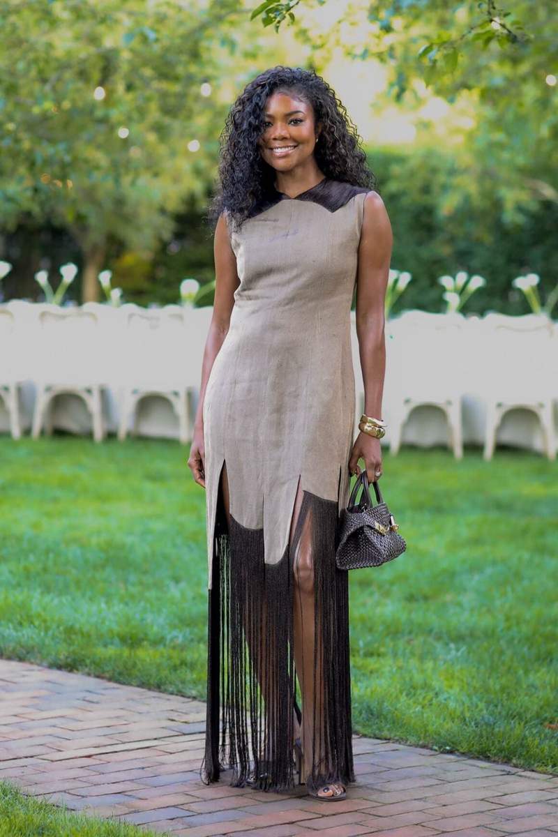 Gabrielle Union attended Ferragamo’s intimate dinner on Friday, July 24, 2026, celebrating Ferragamo’s return to the Hamptons, co-hosted by Daniella Vitale (CEO of Ferragamo Americas) and Gabrielle Union-Wade. The evening brought together an exceptional group of guests from the fashion, entertainment, creative, and art worlds for a memorable celebration. Credit: Neil Rasmus/BFA.com)