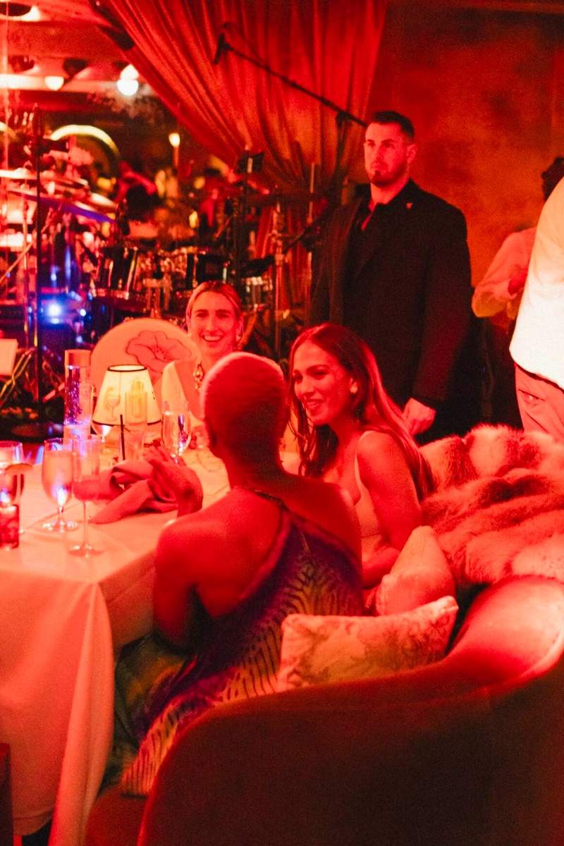 This past weekend, The h.wood Group and Chase returned out east, transforming Mary Lou’s Montauk into Delilah Montauk Presented by Chase Sapphire Reserve. Pictured: Jennifer Lopez. Credit: Jeremy Cohen