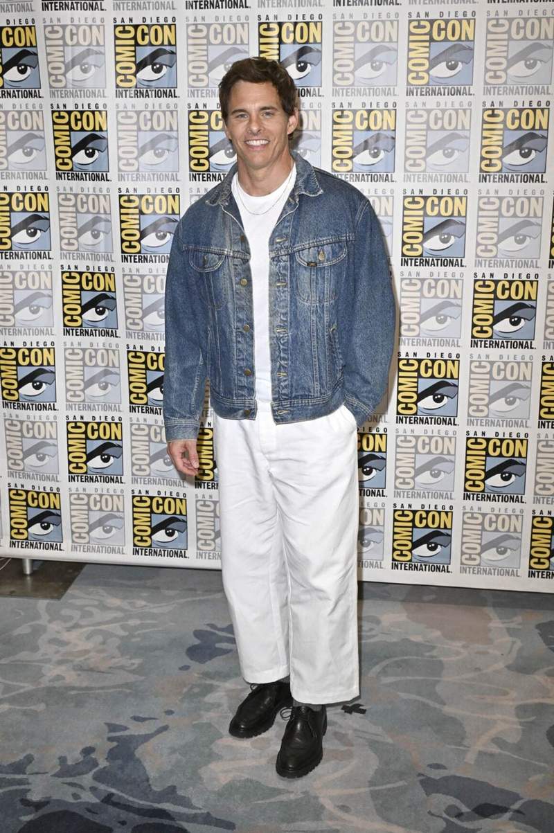 James Marsden at the photocall for ‘Avengers: Doomsday’ at San Diego Comic-Con International 2026 at the Hilton Bayfront Hotel on July 25, 2026. Credit: Dave Starbuck/Future Image/Cover Images