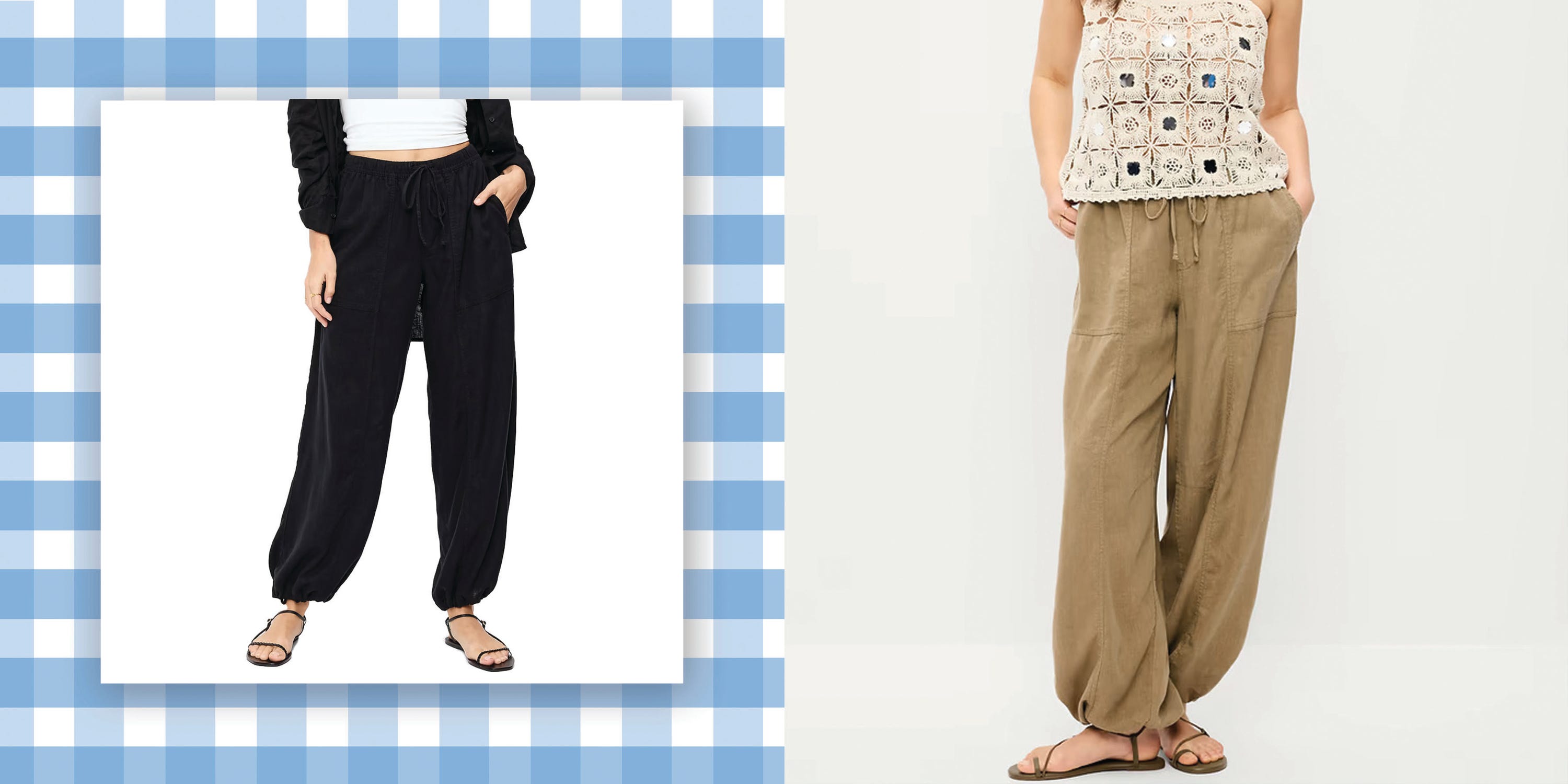 I Found the Perfect Linen Pants for Petite Shoppers—They're Just $25 at Old Na...