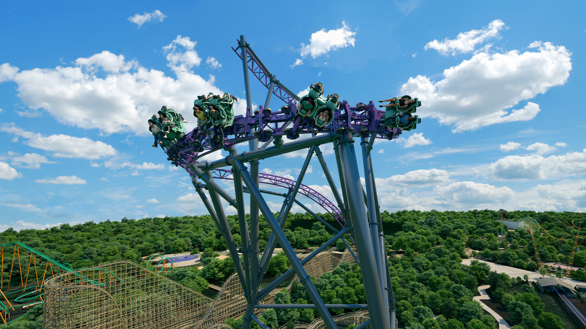 Six Flags Great Adventure says new spinning launch coaster will