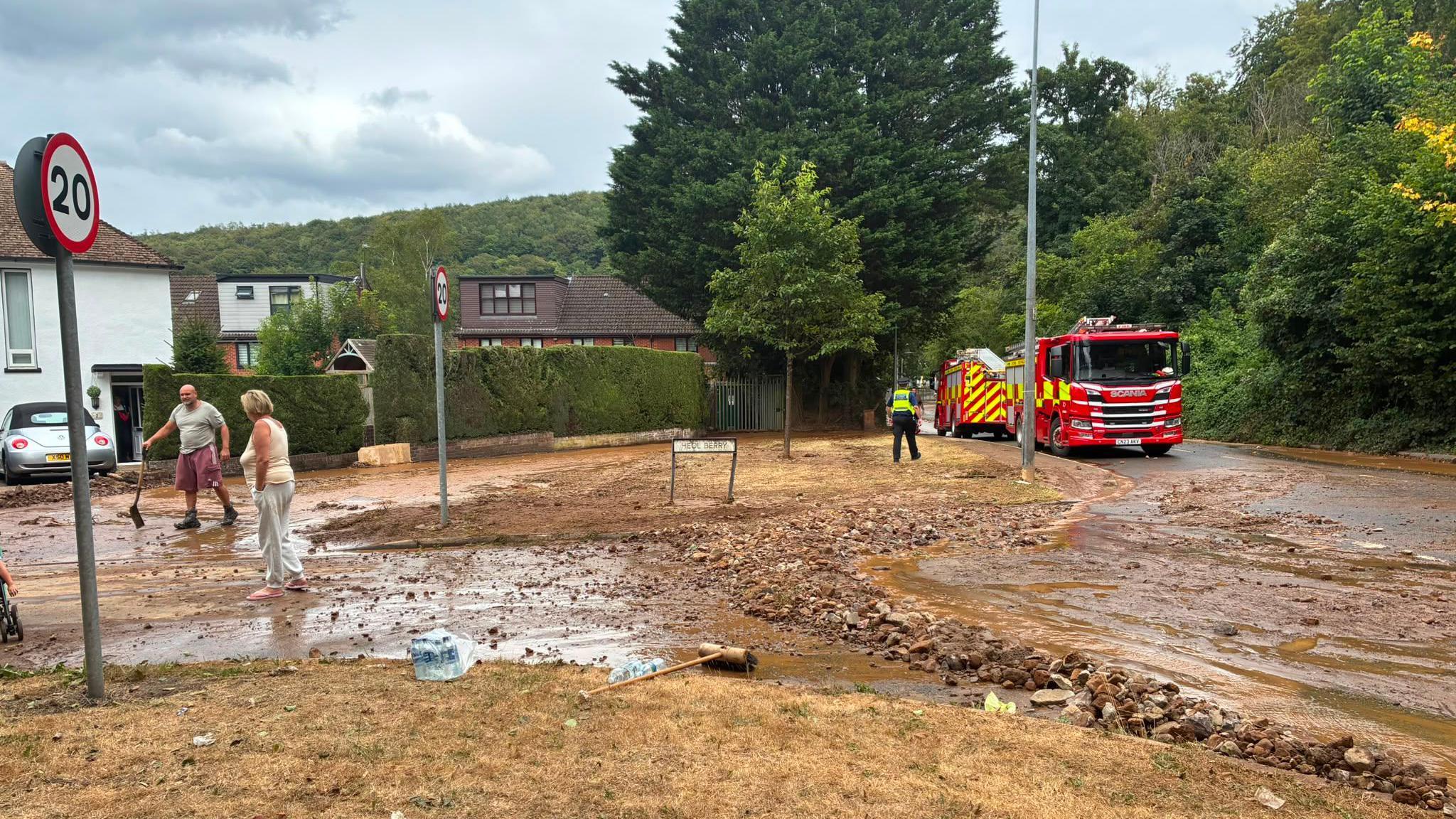 Residents evacuated and village flooded after quarry 'incident'