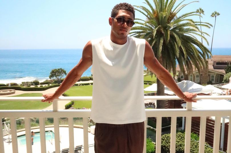 Jude Bellingham shares snaps from romantic holiday with girlfriend Ashlyn Castro after World Cup