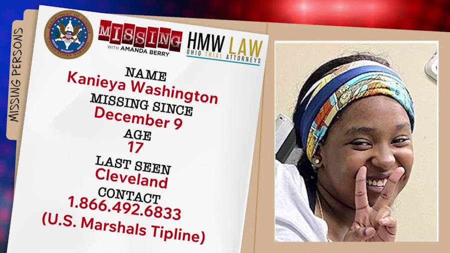 Missing: Kanieya Washington