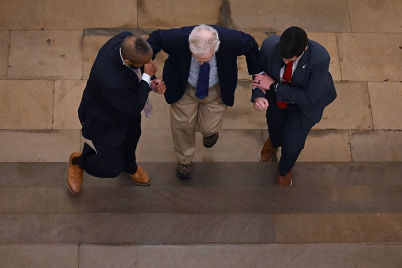 Mitch McConnell accused of breaking Senate rule with prolonged absence ...