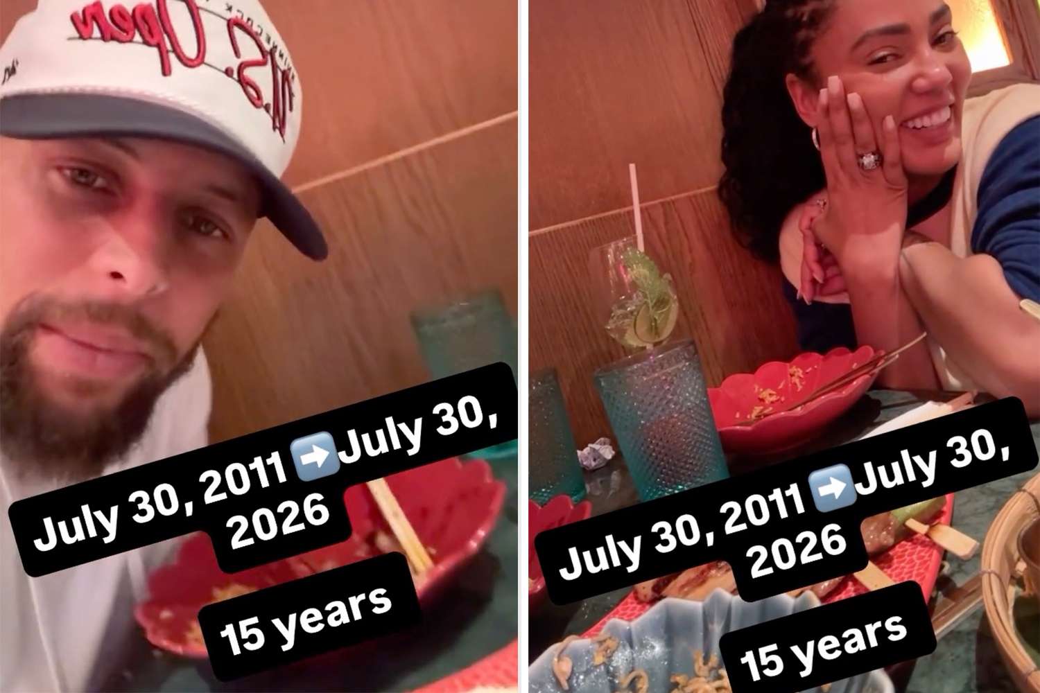 Steph and Ayesha Curry Celebrate 15 Years of Marriage with Low-Key Dinner Date: ‘Love Is Still Alive'