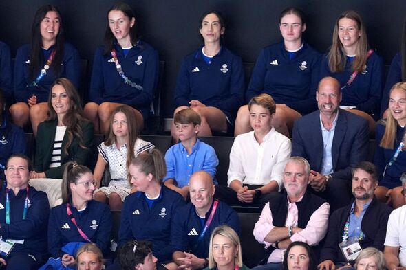 Kate and William and their children