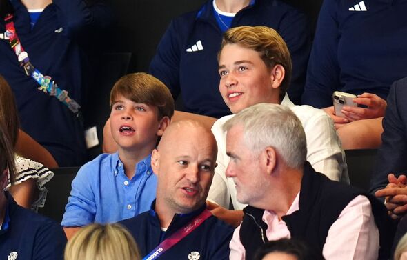 Prince Louis and Prince George