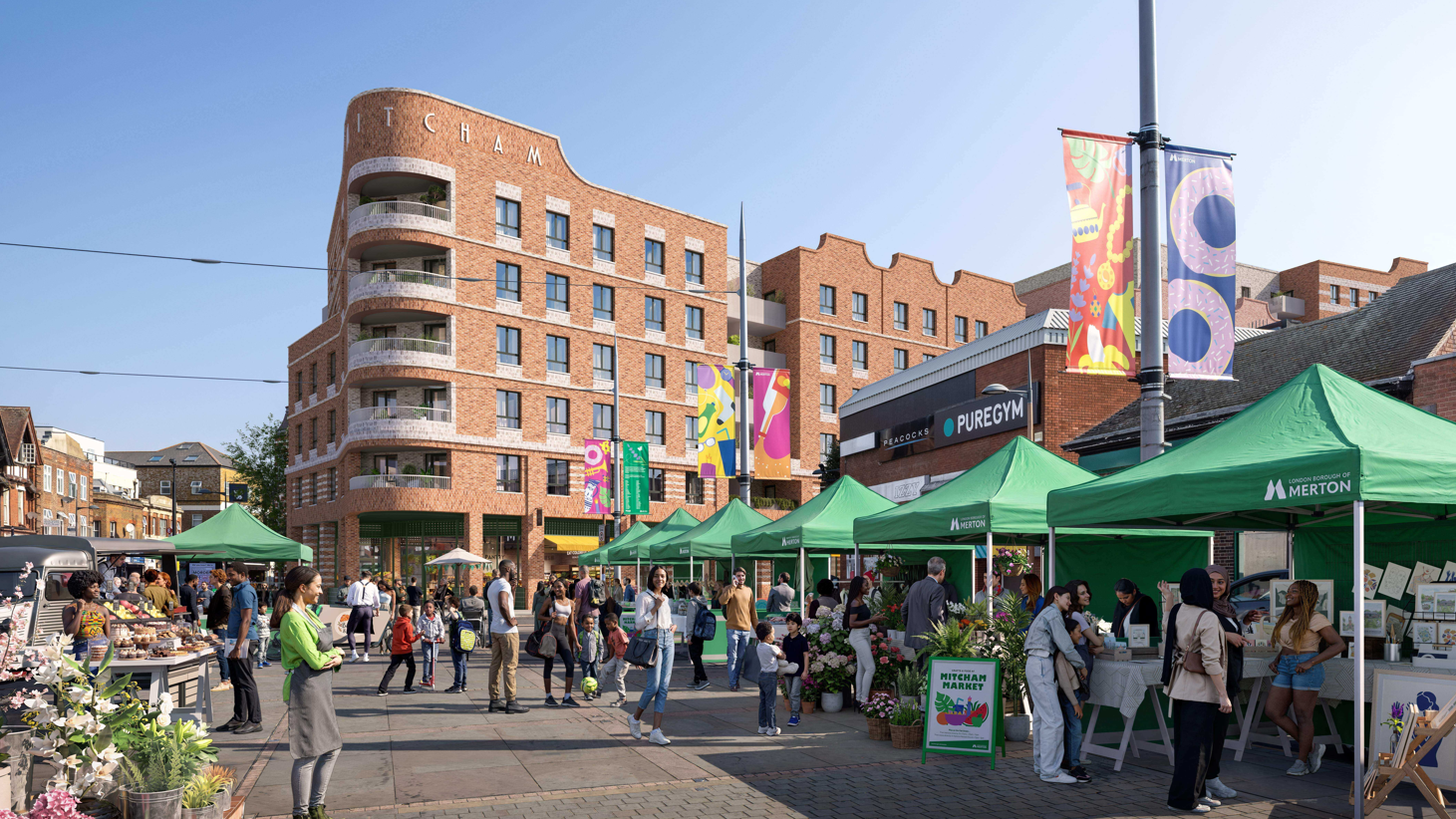 Housing scheme approved despite tall buildings