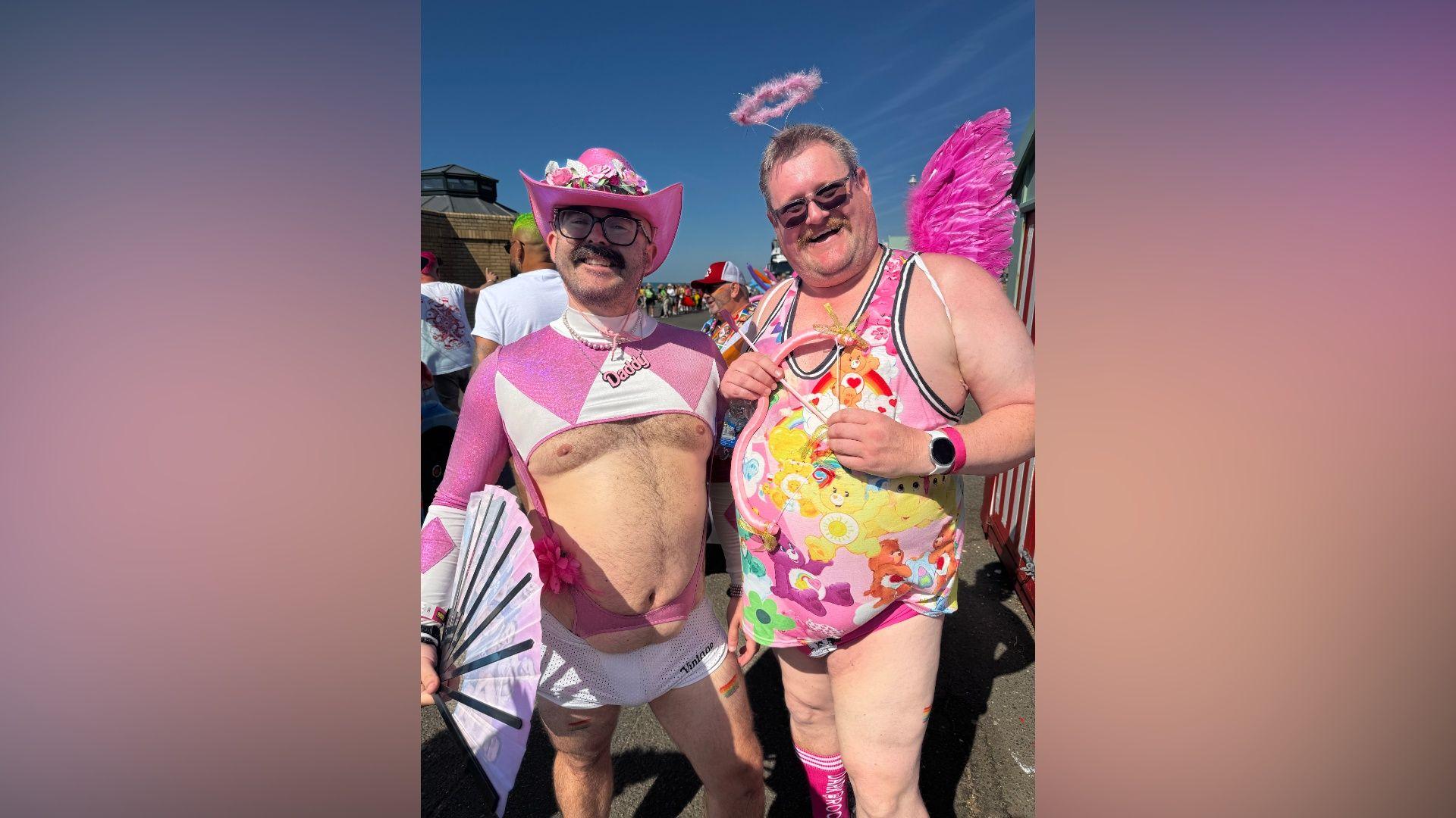 Colour and laughter at Brighton Pride in nine photos