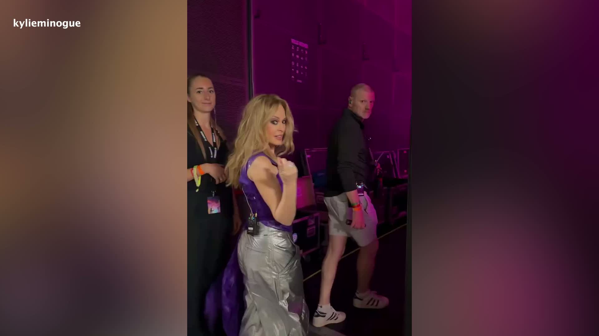Madonna and Kylie Minogue unite on stage at Pride event as fans go wild