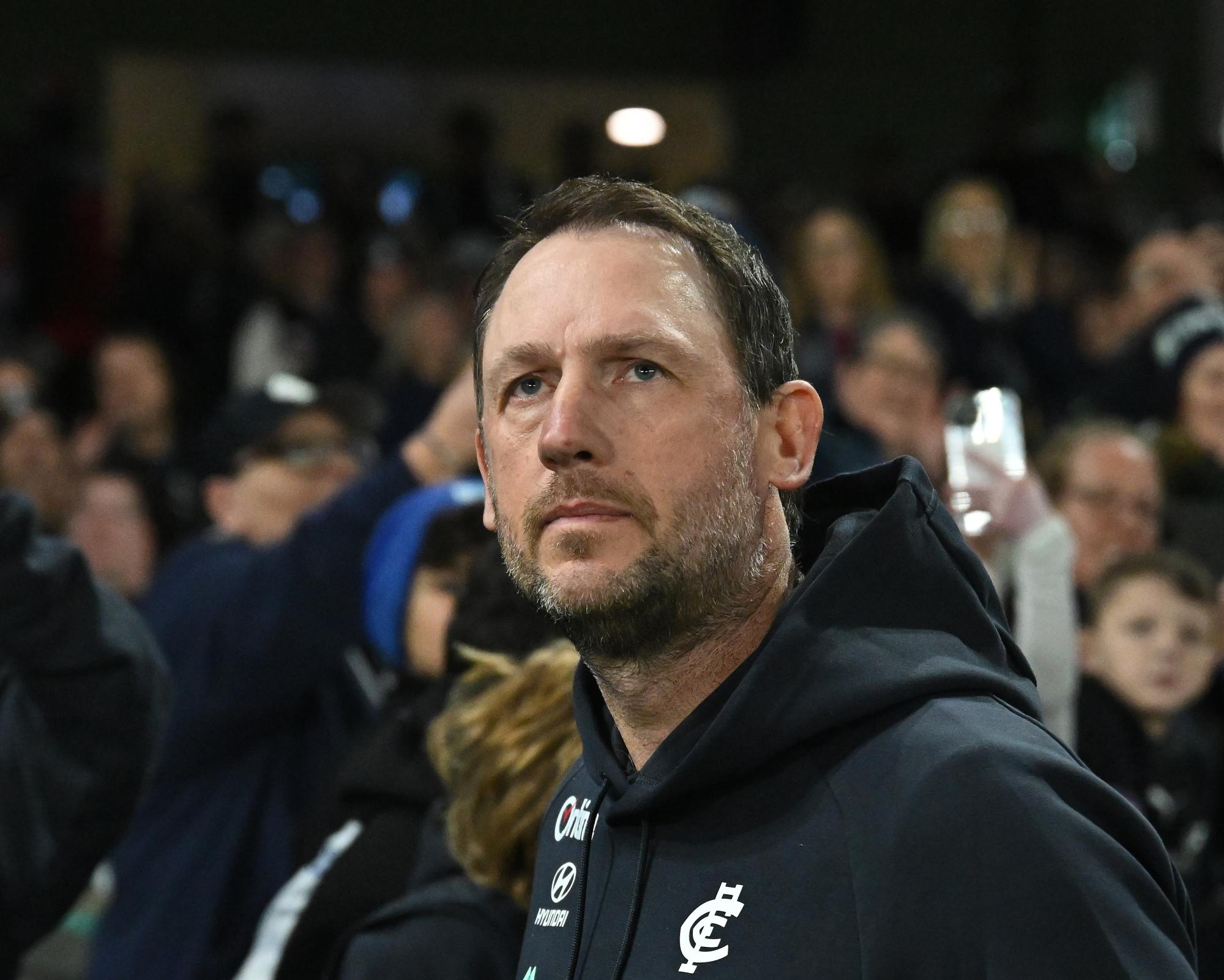 Josh Fraser morphs from low-key interim coach to best man for top Carlton job