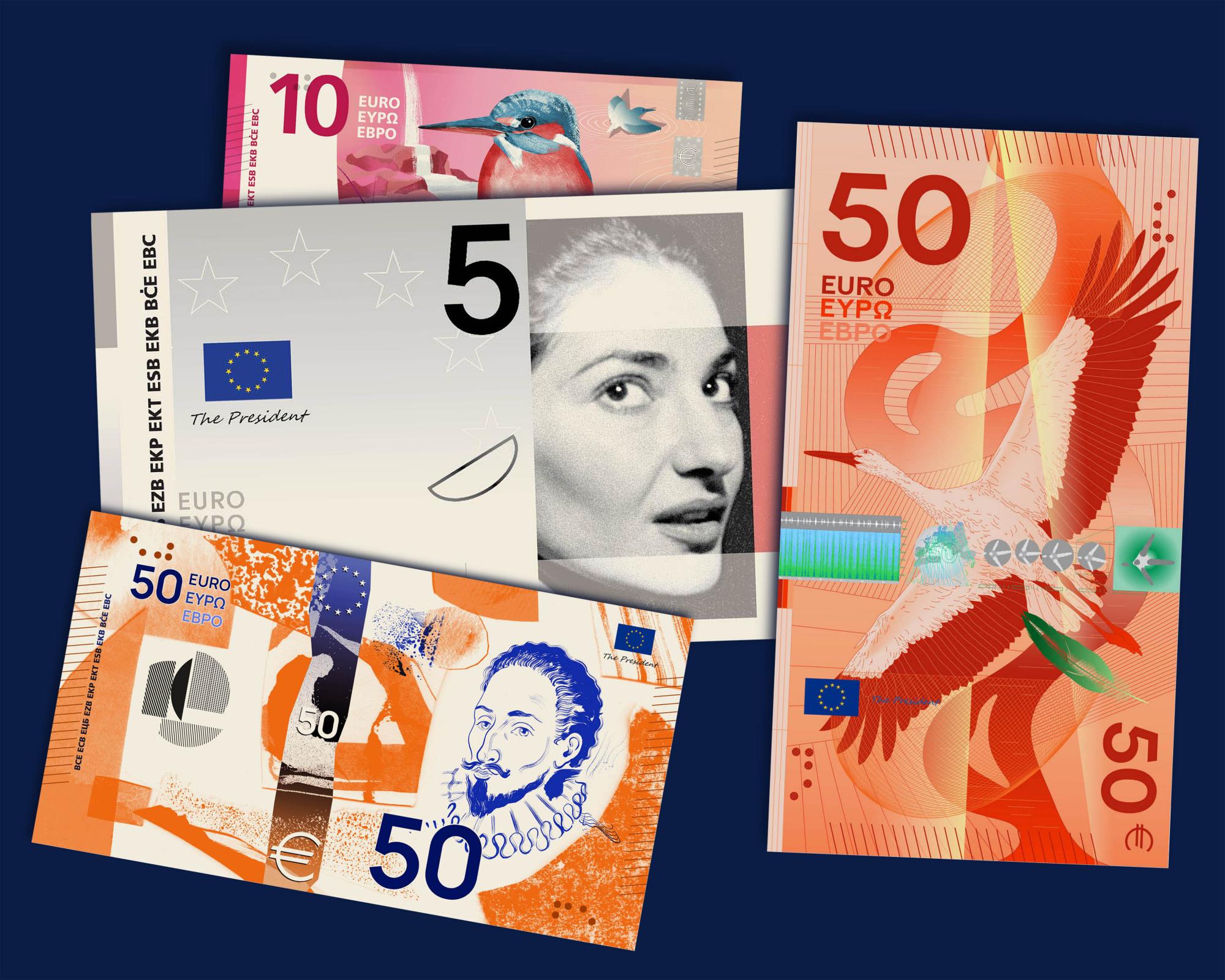 Hitting the right note: apolitical animals or European heroes for new euro designs?