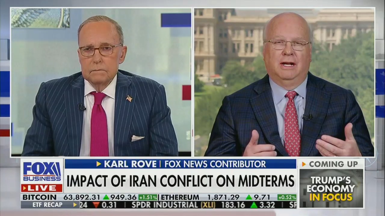 Karl Rove Calls Out Trump Admin's Rosy Economic Messaging: ‘We Are Doing Right Now What Joe Biden Did