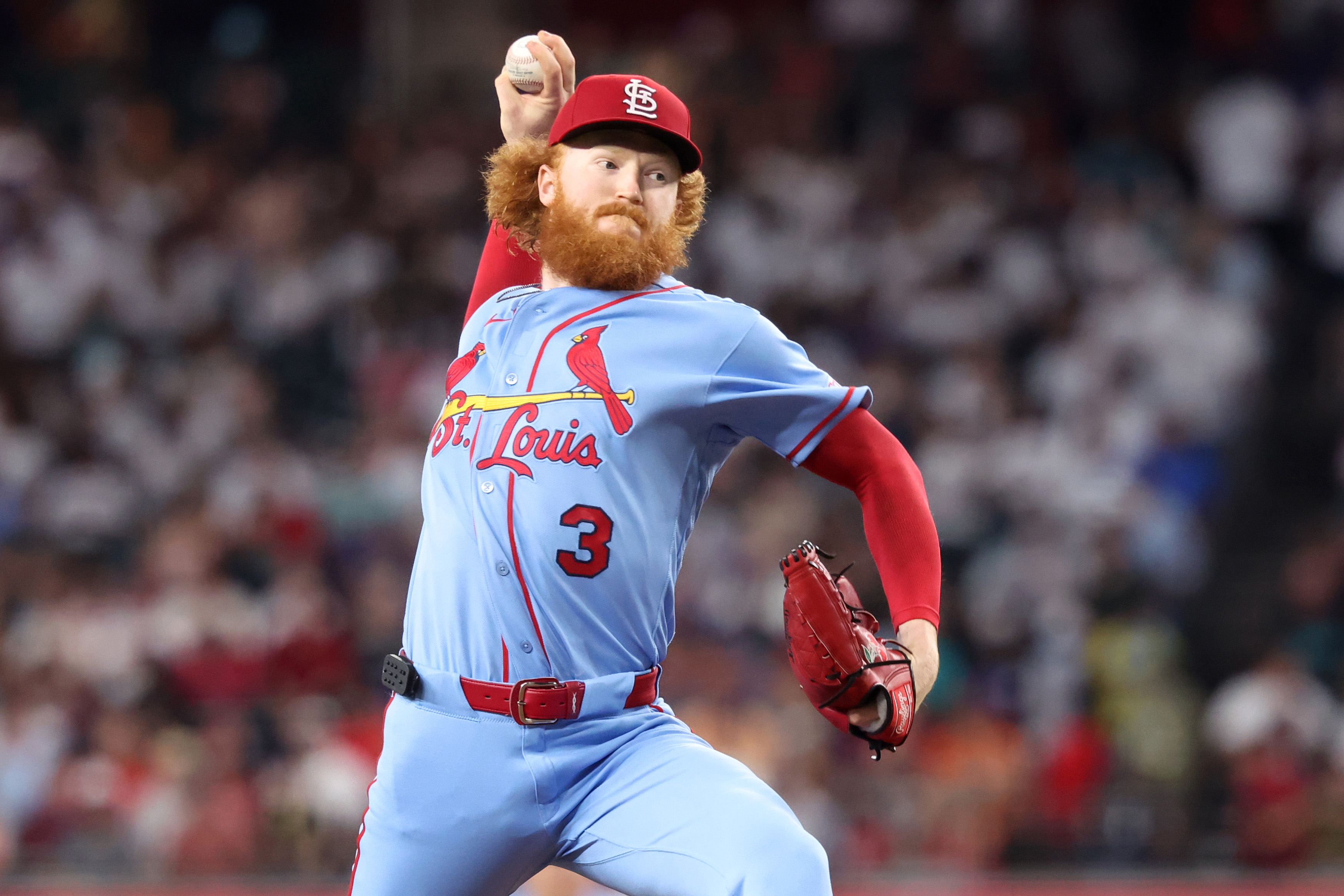 Brewers reportedly acquire SP Dustin May from rival Cardinals after missing  out on Tarik Skubal - AOL