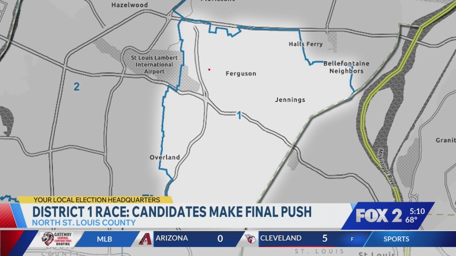Three candidates face off in the St. Louis County Council District 1 race