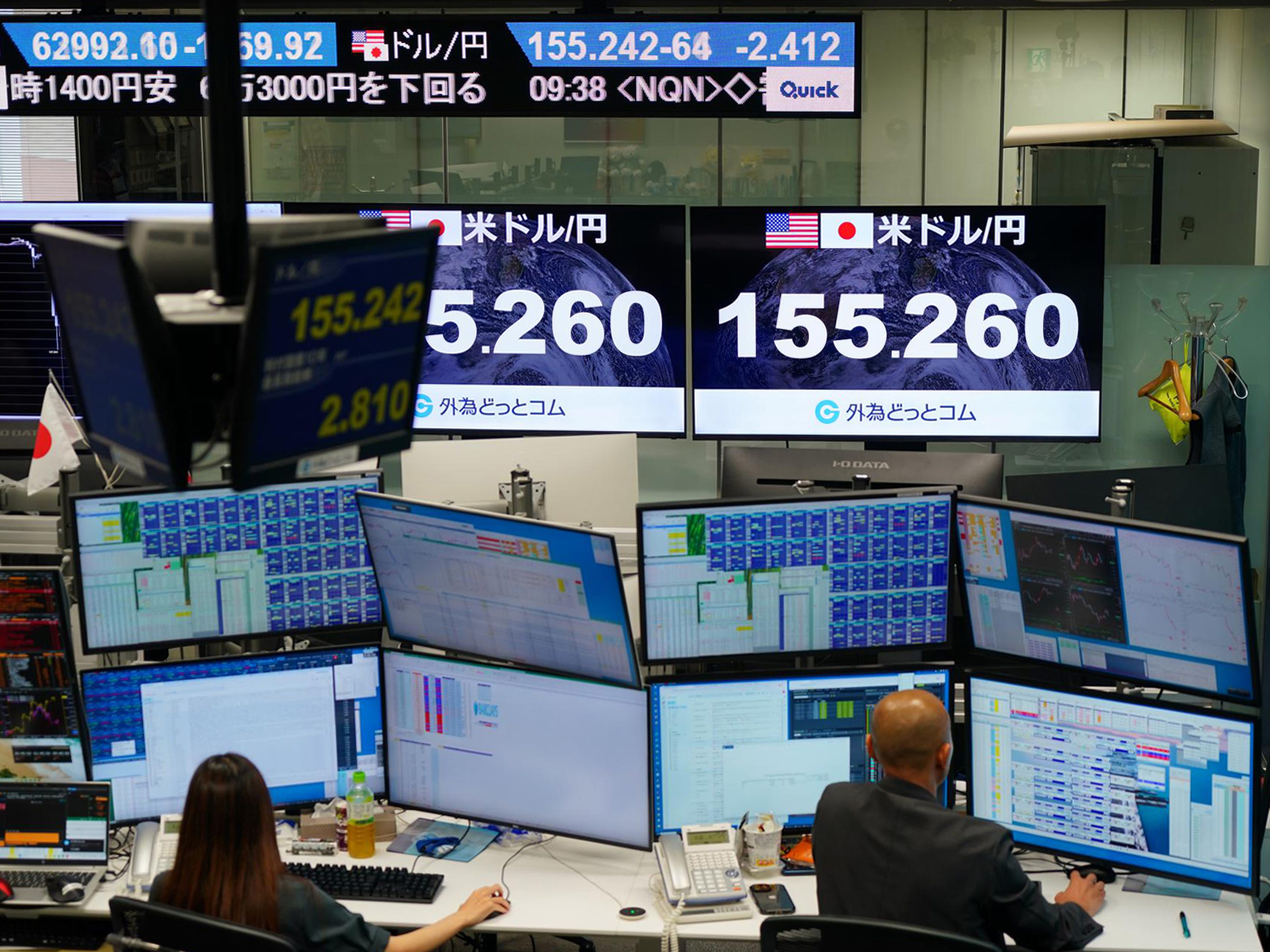 The US-Japan yen intervention has traders glued to one trade - AOL