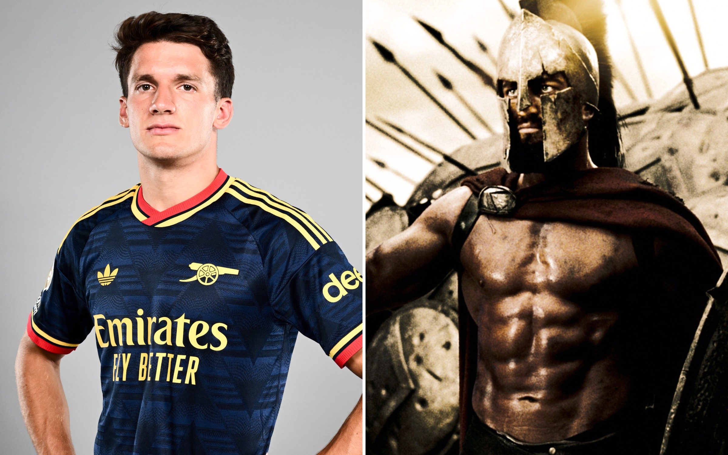 The new Arsenal signing already nicknamed ‘Leonidas'