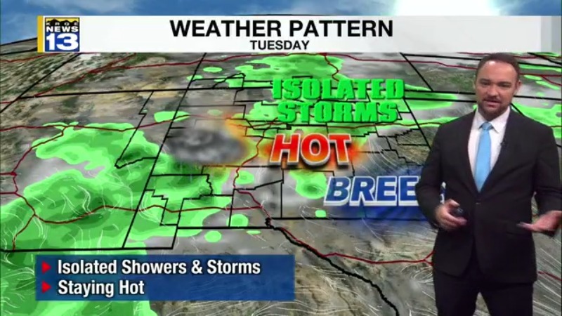 Heat continues across New Mexico into the workweek