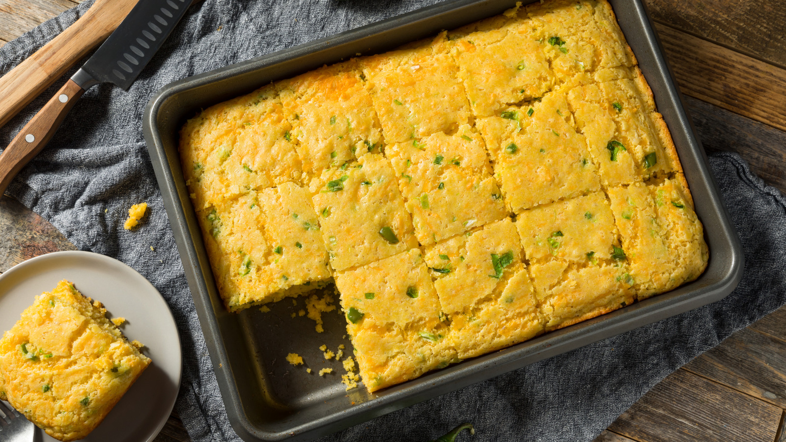 The Canned Peppers That Give Cornbread A Uniquely Spicy Bite