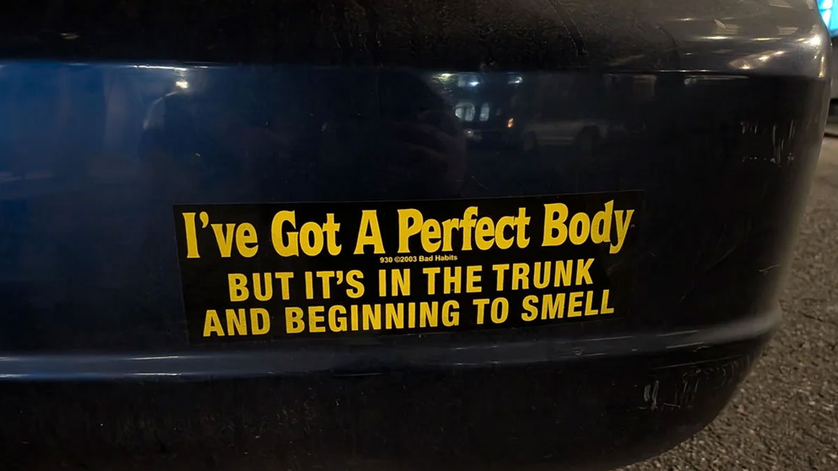 72 Wild Bumper Stickers That Made A Statement And Revealed Everything There Is To Know About The Driver (New Pics)