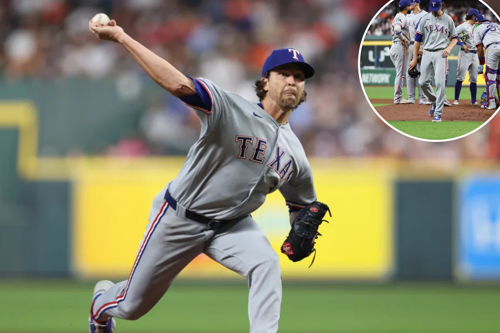 Jacob deGrom blocks potential trade to stay with Rangers - AOL