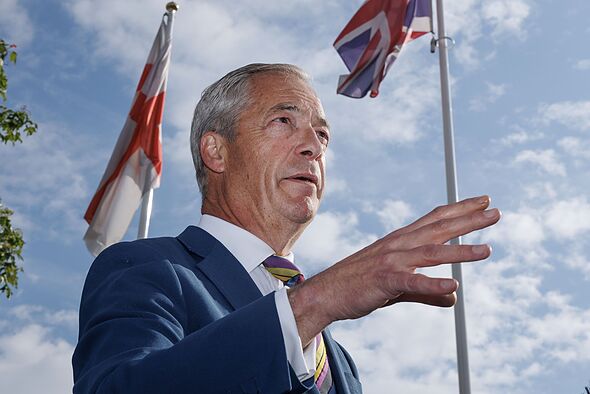 Huge boost for Nigel Farage as Reform overtakes Labour in bombshell poll -  AOL