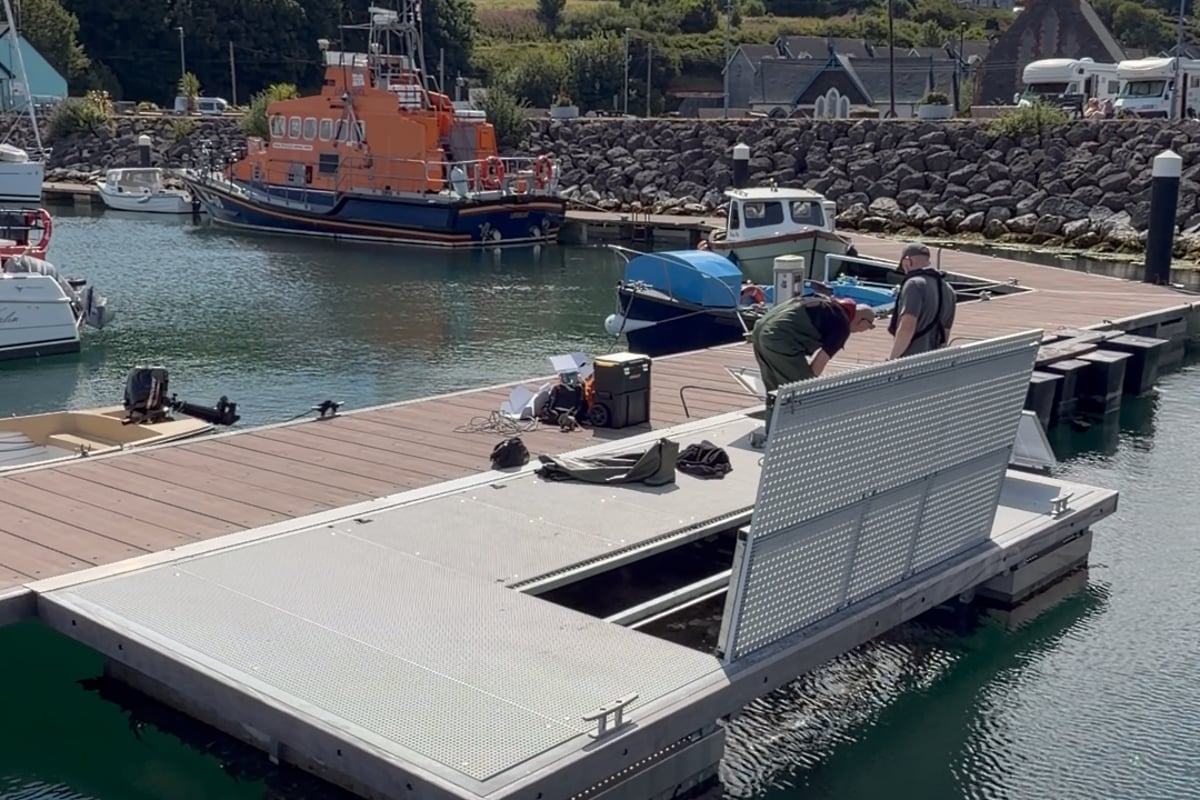 Northern Ireland's first floating oyster reef launched in north Antrim