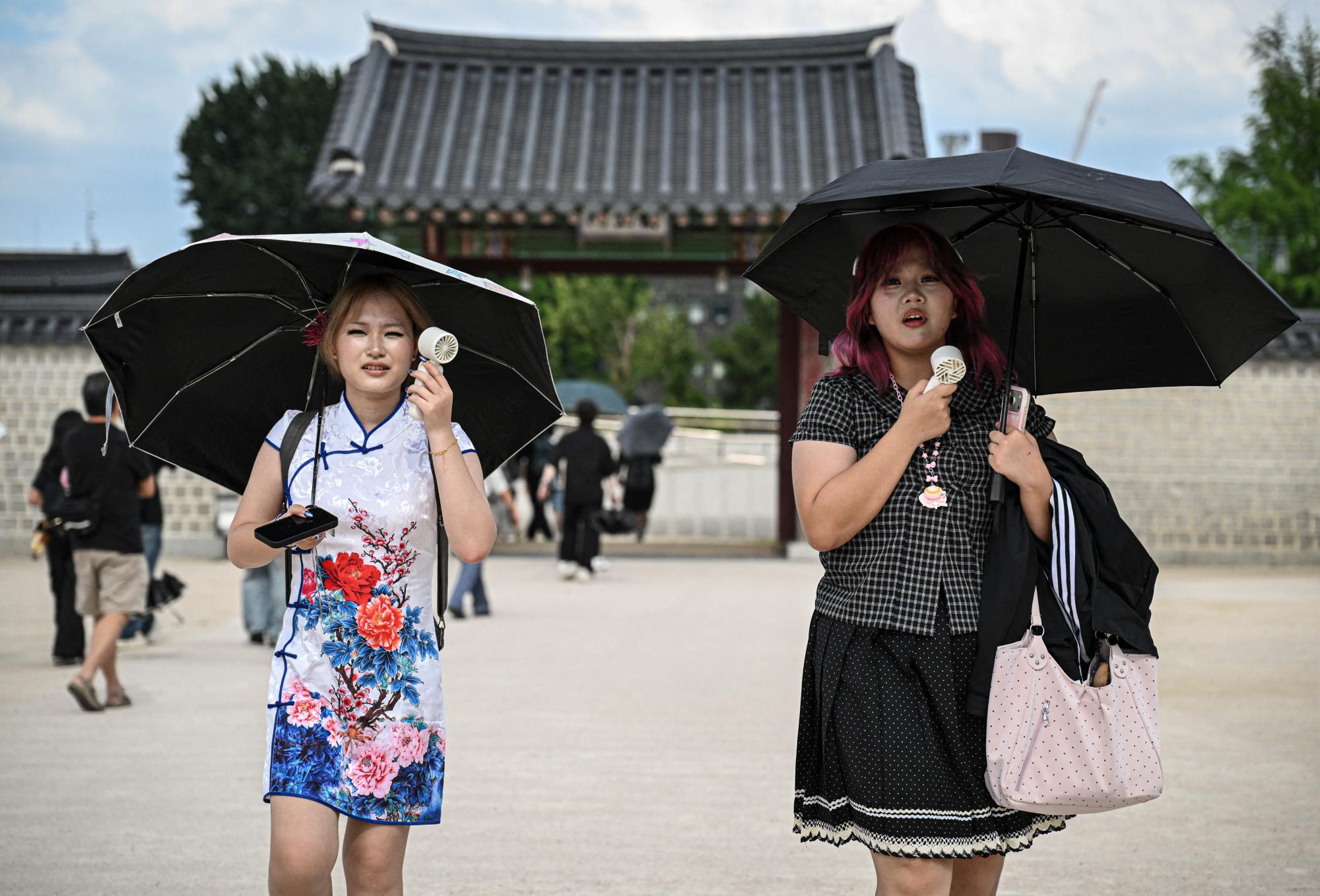 ‘Stop all outdoor activities': South Korea records its highest ever temperature