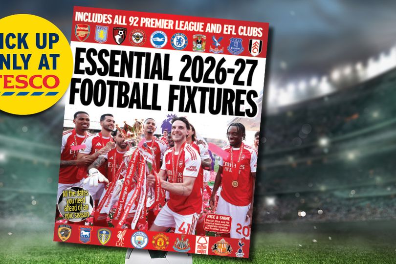 FREE 2026/27 Football Fixtures Magazine with your Mirror