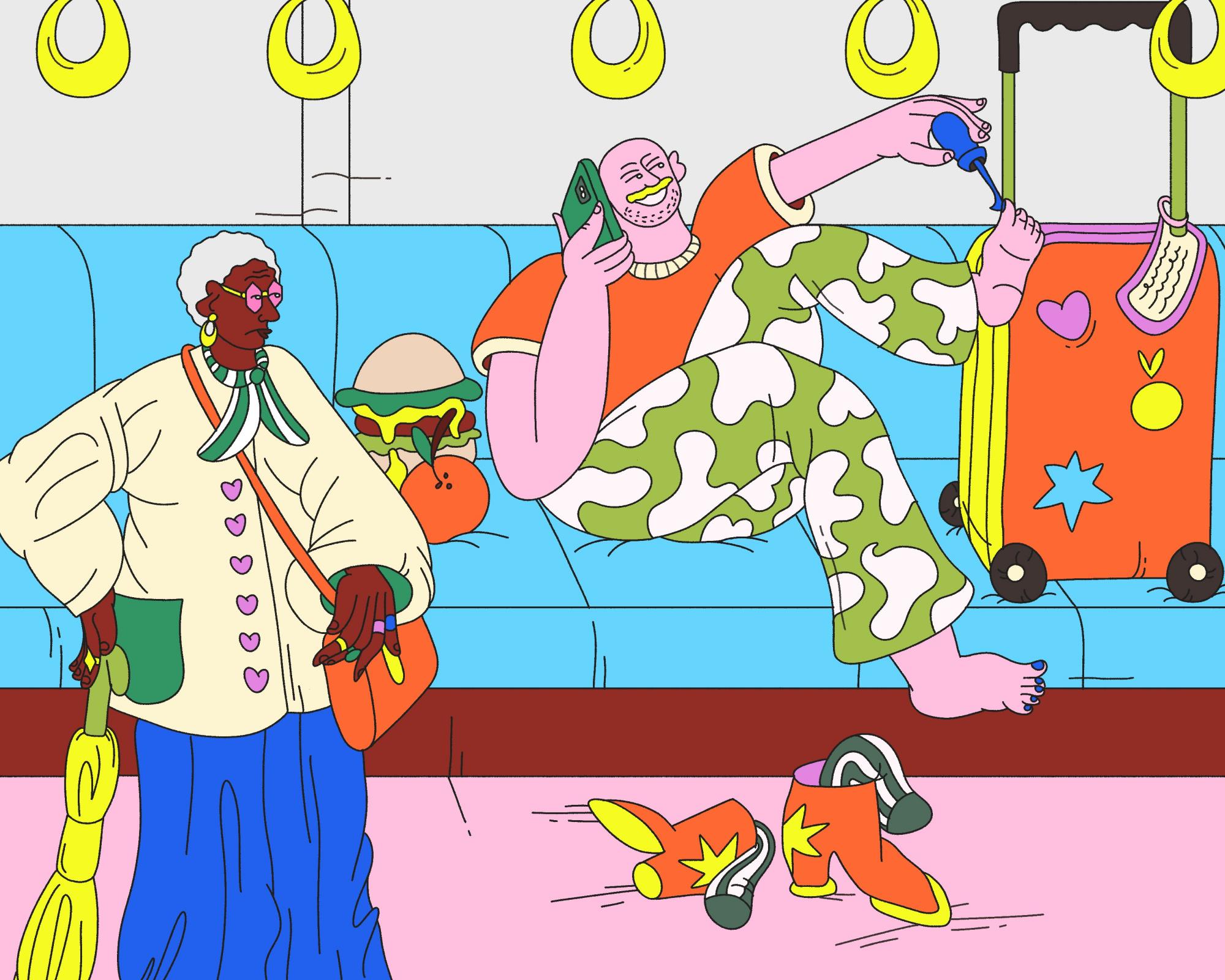 The ultimate guide to travel etiquette: how to handle 36 tricky situations, from manspreaders to smelly armpits