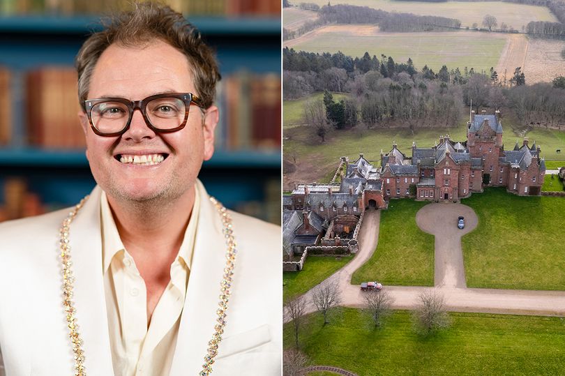 Alan Carr hits out at claims over his £3.2m castle and invites campers to stay