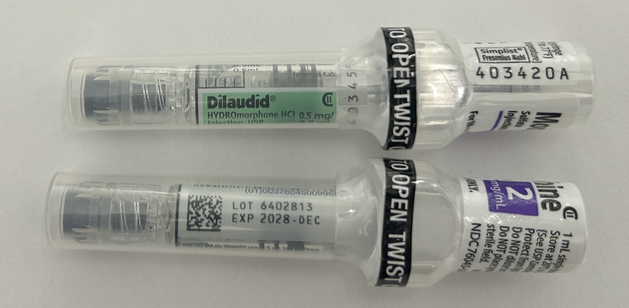 Fresenius Kabi Issues Voluntary Nationwide Recall of One Lot of Morphine Sulfate Injection, USP in a Simplist® Prefilled Syringe Due to Labeling Mix-up