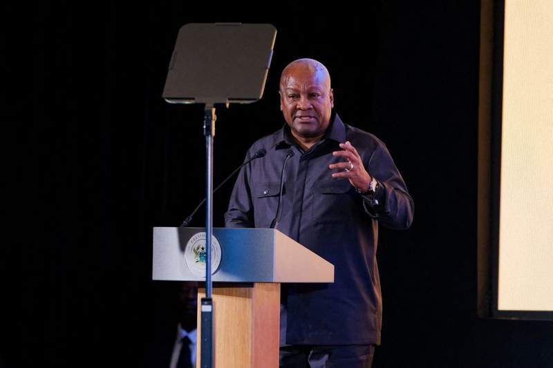John Dramani Mahama | Source: REUTERS
