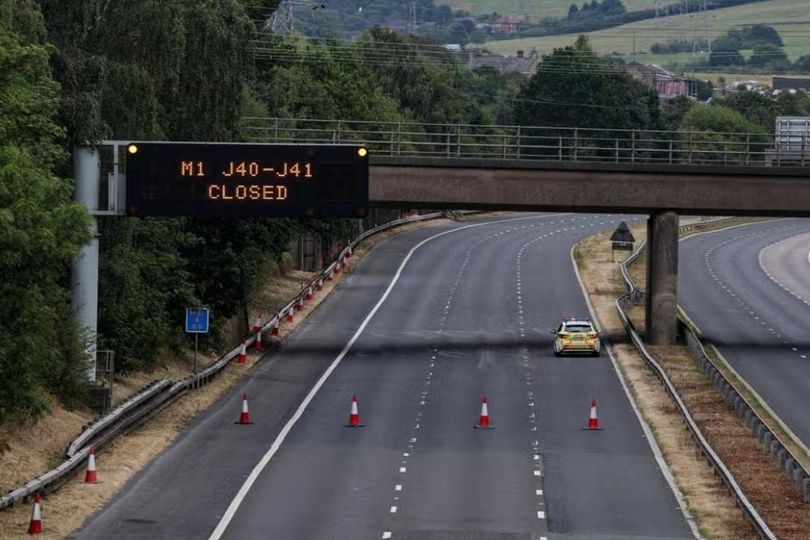M67 motorway closed all day as 'human remains' found in Greater Manchester